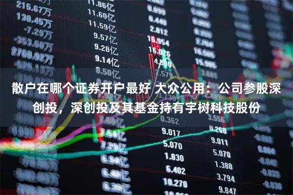 散户在哪个证券开户最好 大众公用：公司参股深创投，深创投及其基金持有宇树科技股份